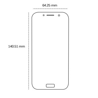 Szkło hartowane 2,5D do Samsung Galaxy A5 2017 (A520)