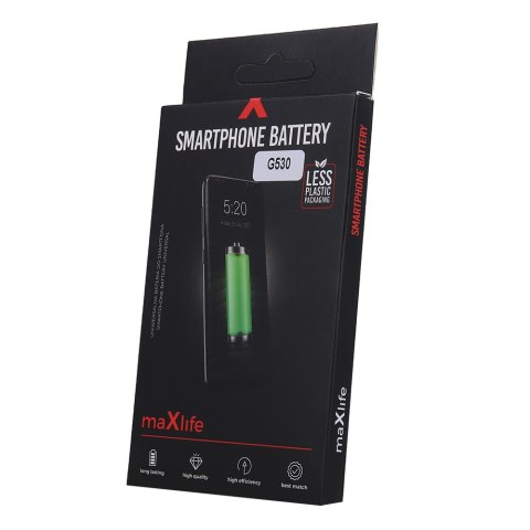 Bateria Maxlife do Samsung Galaxy Grand Prime G530 / J3 2016 / J5 J500 / EB-BG530BBE 2600mAh