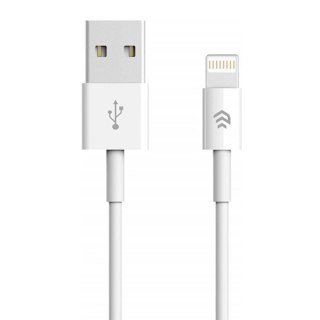 Devia kabel Smart EC080 USB - Lightning 1,0 m 2,1A biały