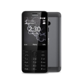 Telefon Nokia 230 2024 DS czarno-grafitowy