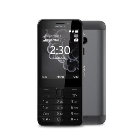 Telefon Nokia 230 2024 DS czarno-grafitowy