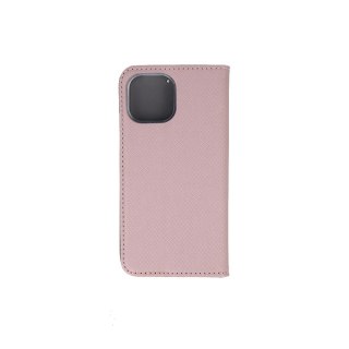 Etui Smart Magnet do iPhone 13 Mini 5,4" różowo-złote