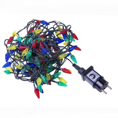 Łańcuch świetlny CLF-13 100LED 8m SZYSZKI multikolor Forever Light