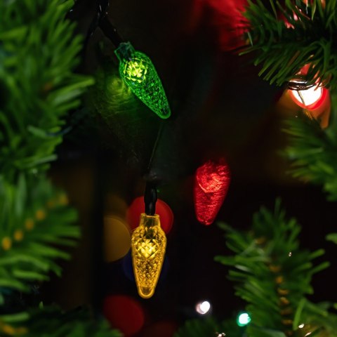 Łańcuch świetlny CLF-13 100LED 8m SZYSZKI multikolor Forever Light