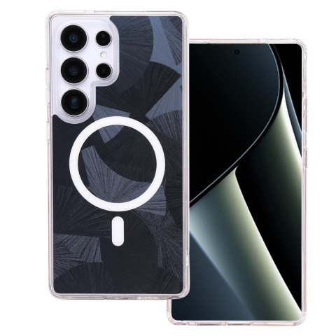 Nakładka Flash Mag do Samsung Galaxy S25 Ultra czarna