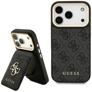 Guess nakładka 4G z portfelem Magsafe do iPhone 17 Pro czarna