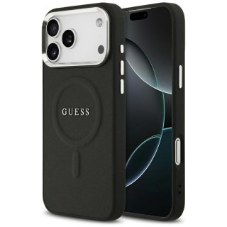 Guess nakładka Classic Logo MagSafe do iPhone 17 Pro Max czarna
