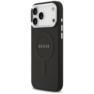 Guess nakładka Classic Logo MagSafe do iPhone 17 Pro Max czarna