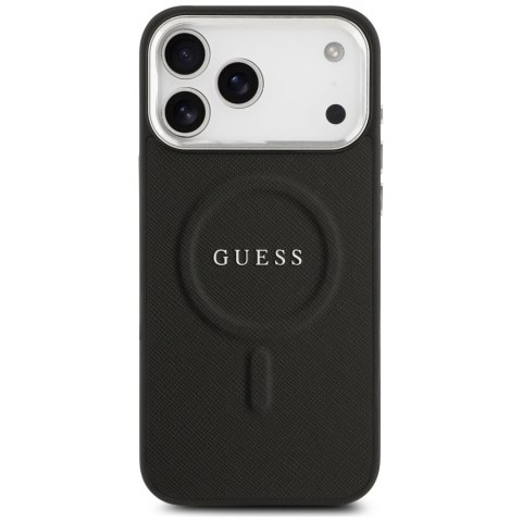 Guess nakładka Classic Logo MagSafe do iPhone 17 Pro Max czarna