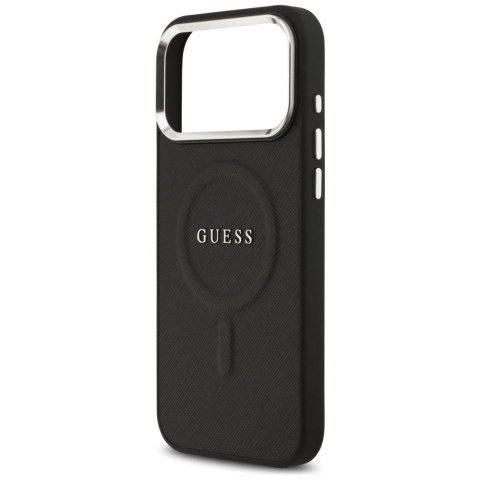 Guess nakładka Classic Logo MagSafe do iPhone 17 Pro Max czarna