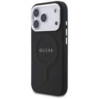 Guess nakładka Classic Logo MagSafe do iPhone 17 Pro czarna