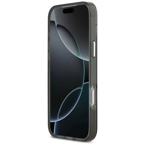 Karl Lagerfeld nakładka IML KL Monogram MagSafe do iPhone 17 Pro Max czarna