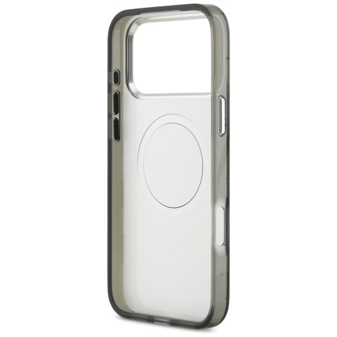 Karl Lagerfeld nakładka IML KL Monogram MagSafe do iPhone 17 Pro Max czarna