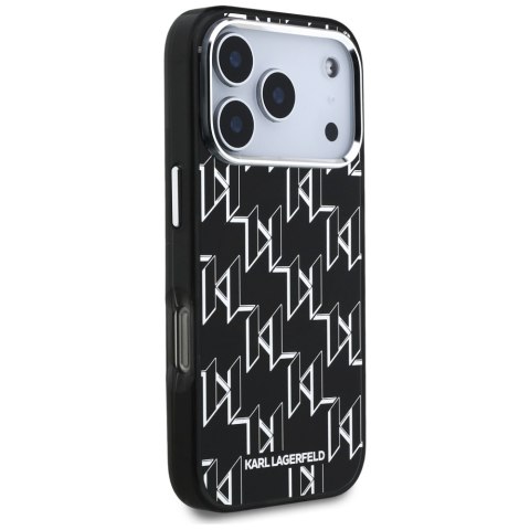 Karl Lagerfeld nakładka IML KL Monogram MagSafe do iPhone 17 Pro czarna