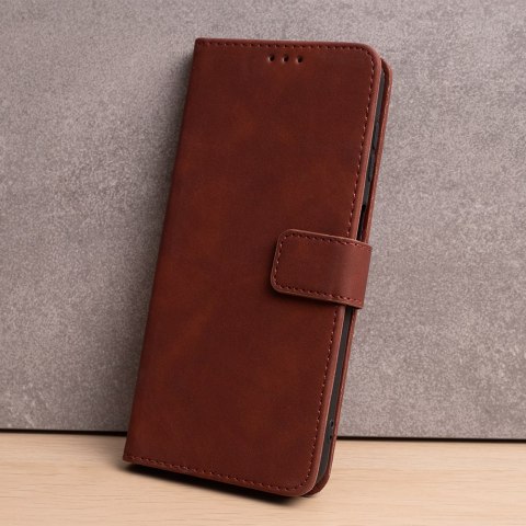 Etui Smart Velvet do Samsung Galaxy S26 Edge brązowe