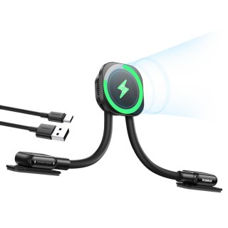 Baseus PrimeTrip C03sPro Magnetyczna Bezprzewodowa Ładowarka Samochodowa (Typ Naklejany) Czarny