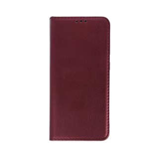 Etui Smart Magnetic do Motorola Moto G06 burgundowe