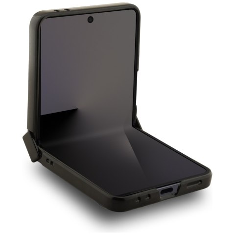 Karl Lagerfeld nakładka Saffiano Karl&Choupette Pin do Samsung Galaxy Z Flip7 czarna