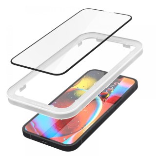 Spigen szkło hartowane ALM GLASS FC 2-pack do iPhone 13 / 13 PRO / 14 / 16E 6,1" czarne