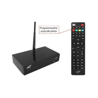 Tuner DVB-T-2 LTC TV naziemnej DVB3 z funkcją Wi-Fi i pilotem programowalnym H.265