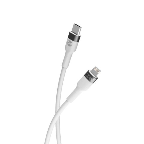 Forever kabel Flexible USB-C - Lightning 1,0 m 20W biały