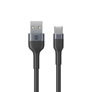 Forever kabel Flexible USB - USB-C 1,0 m 3A czarny