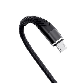 HAVIT kabel CB706 USB - micro USB 1,0m 2,1A czarny