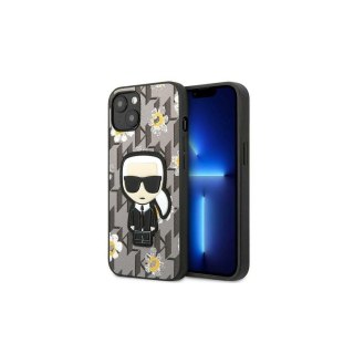 Karl Lagerfeld nakładka do iPhone 13 6,1" KLHCP13MPMNFIK1 szara hard case Monogram Iconic Karl