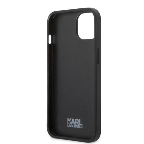 Karl Lagerfeld nakładka do iPhone 13 Pro 6,1" KLHCP13LPMNIKBK czarna hard case Monogram Iconic Karl