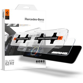 Spigen szkło hartowane "EZ FIT" SET MERCEDES E-CLASS 2020 / 2021
