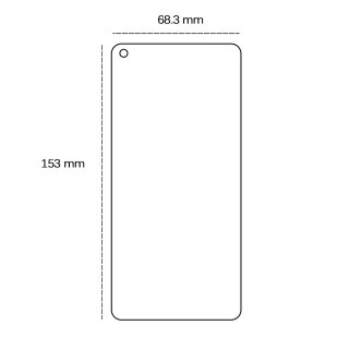 Szkło hartowane 2,5D do Oppo Reno 6 5G