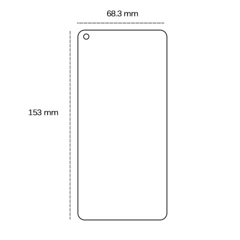 Szkło hartowane 2,5D do Oppo Reno 7 5G