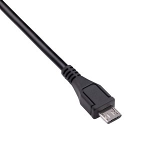 Akyga kabel microUSB 60cm czarny
