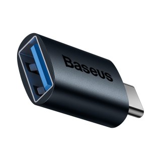 Baseus adapter Ingenuity USB-C do USB-A 3.1 niebieski OTG
