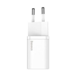 Baseus ładowarka sieciowa Super Si PD 30W 1x USB-C biała