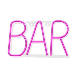 Neon LED BAR róż Bat + USB FLNE24 Forever Light