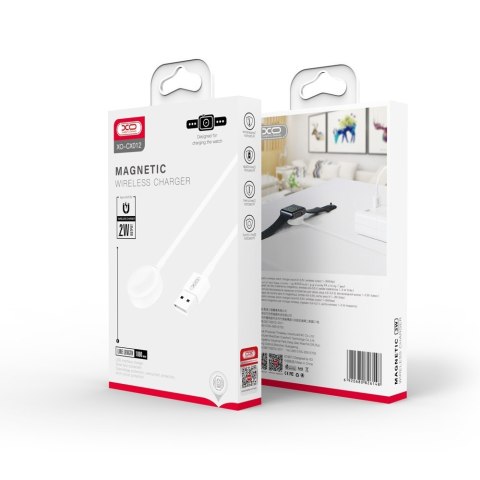 XO ładowarka bezprzewodowa indukcyjna CX012 biała do Apple Watch