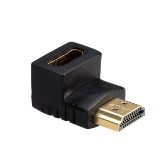 Akyga adapter AK-AD-01 90° HDMI (m) / HDMI (f) kątowy