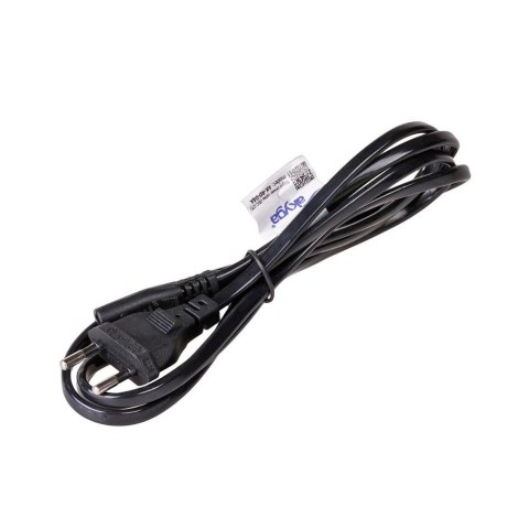 Akyga kabel zasilający AK-RD-04A ósemka CCA CEE 7/16 / IEC C7 0.5 m