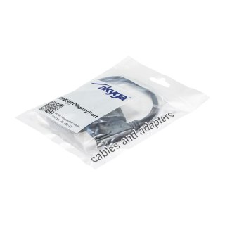 Akyga konwerter adapter z kablem AK-AD-11 DisplayPort (m) / HDMI (f) 15cm