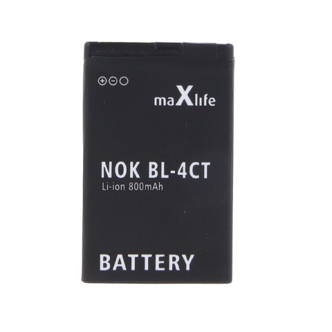 Bateria Maxlife do Nokia 5310 / 6600 fold / 6700s/ 7210 / 2720 / X3 BL-4CT 800mAh