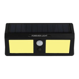 Forever Light Lampa solarna LED SUNARI FLS-18 COB PIR 3W 200lm 6000K 800mAh Li-Ion