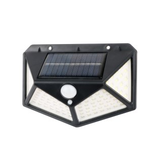 Forever Light Lampa solarna LED SUNARI FLS-65 100*SMD PIR 6W 480lm 6000K 1200mAh Li-Ion