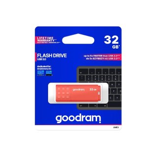 GoodRam pendrive 32GB UME3 USB 3.0 pomarańczowy