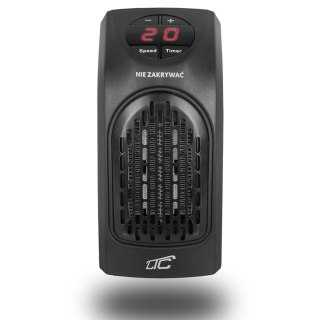 Grzejnik czarny 400W/230V- termowentylator LTC z grzałką ceramiczną