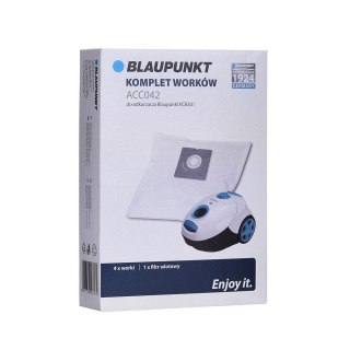 Blaupunkt zestaw 4 x worki z mikrofibry + filtr wlotowy powietrza do VCB301