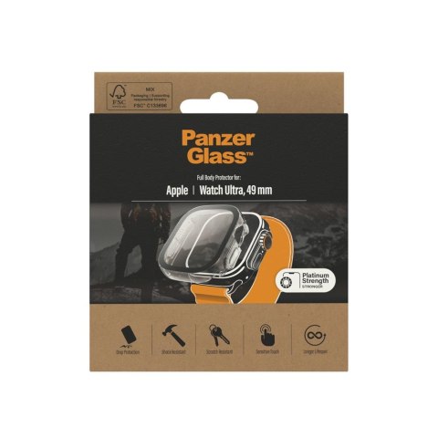 PanzerGlass Full Body szkło hartowane + etui do Apple Watch Ultra (49mm) clear TTT