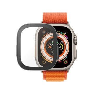 PanzerGlass Full Body szkło hartowane + etui do Apple Watch Ultra (49mm) czarna ramka TTT