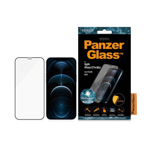 PanzerGlass szkło hartowane Ultra-Wide Fit do iPhone 12 Pro Max 6,7" TTT