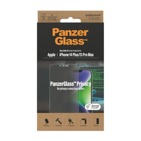 PanzerGlass szkło hartowane Ultra-Wide Fit do iPhone 13 Pro Max / 14 Plus 6,7" TTT